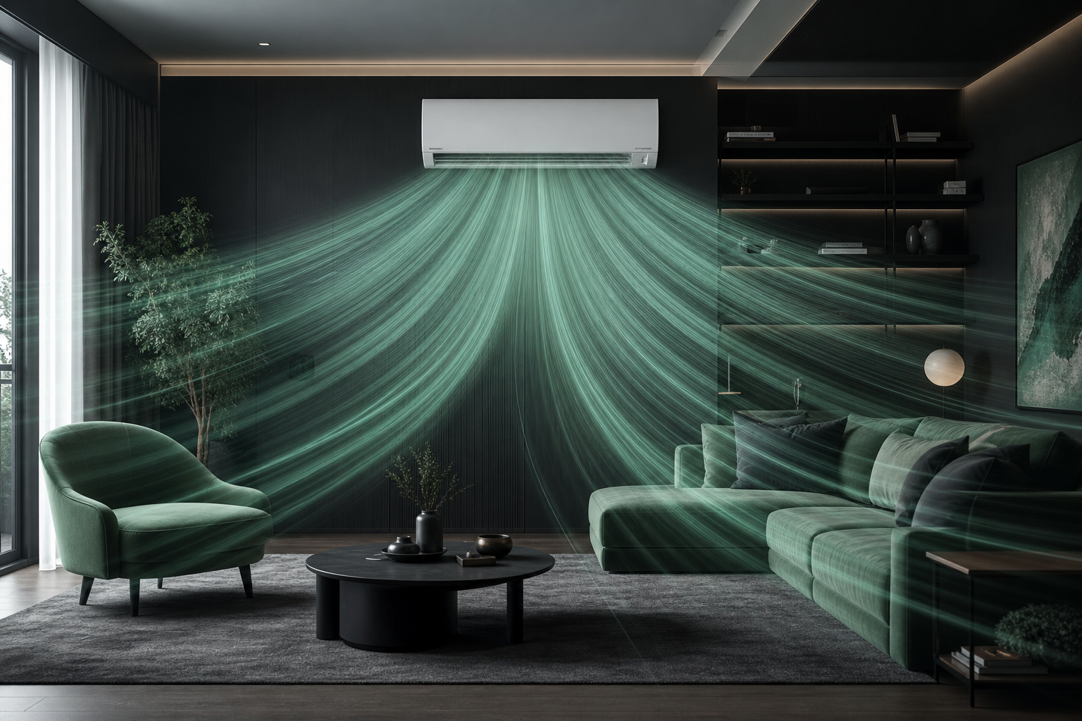 Analyse des flux d'air pour le meilleur emplacement d'installation